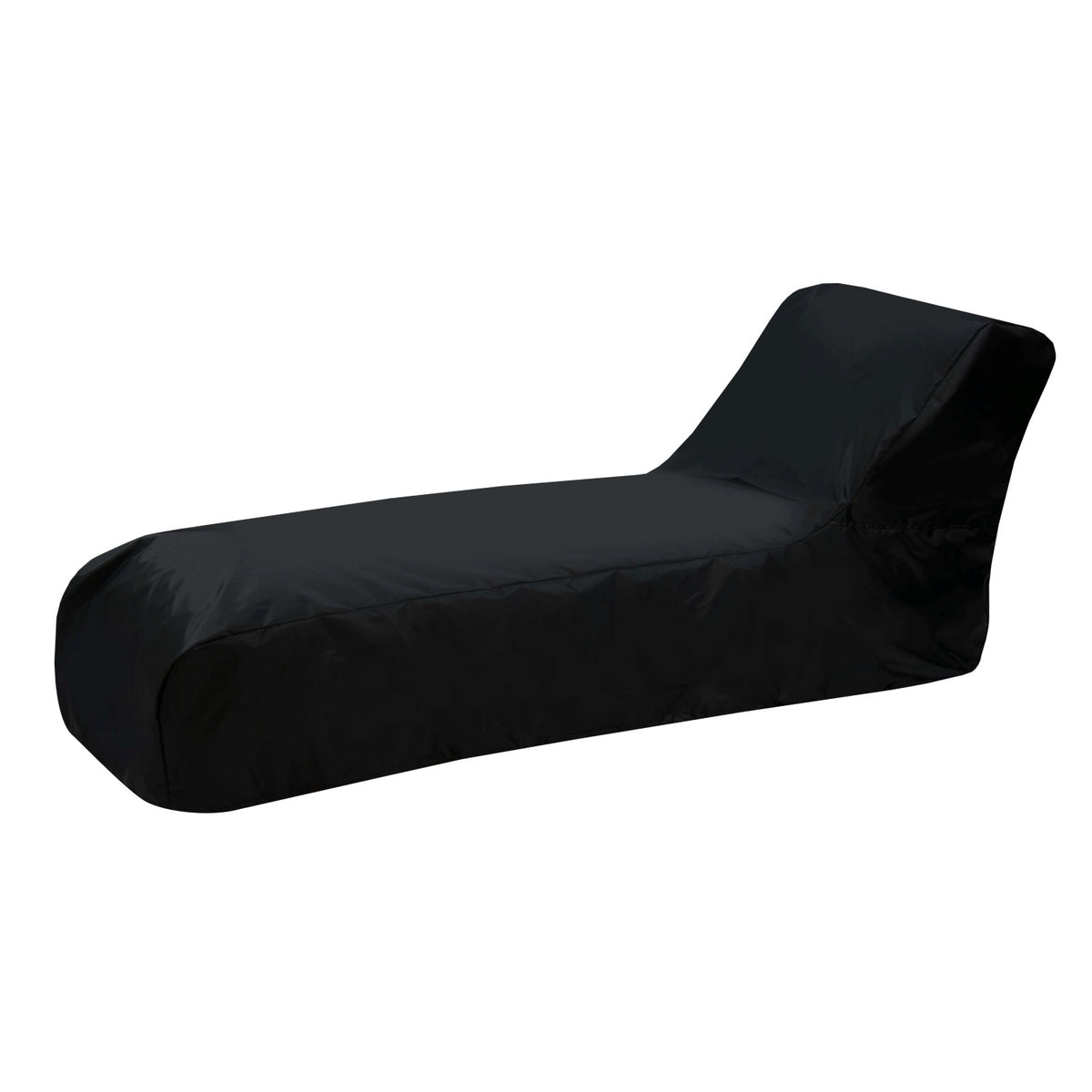 Schutzhülle aus 100% Polyester schwarz für Outdoor-Sitzsack SUNBED von Slowdown