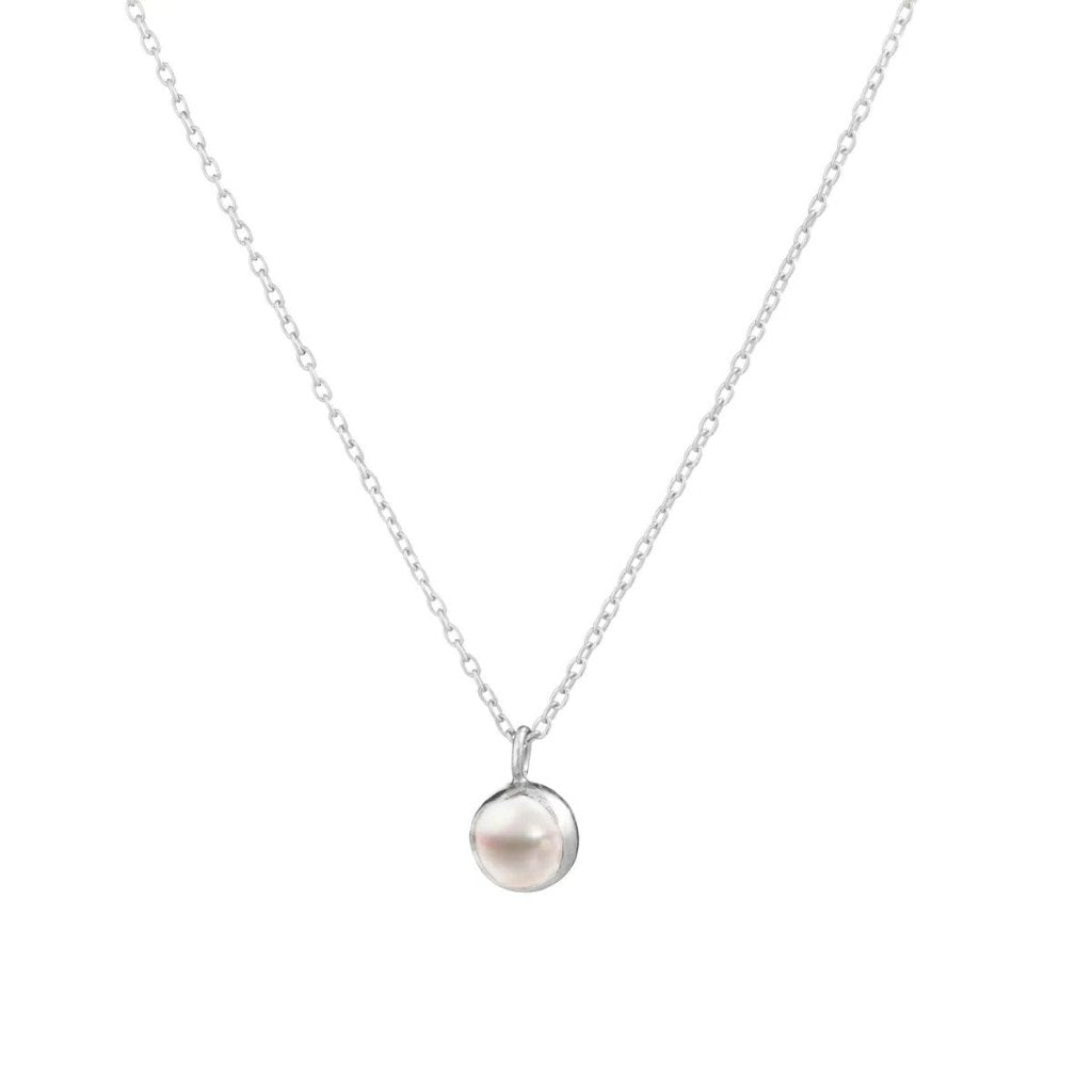 BLOSSOM - Silberkette mit Schmuckstein