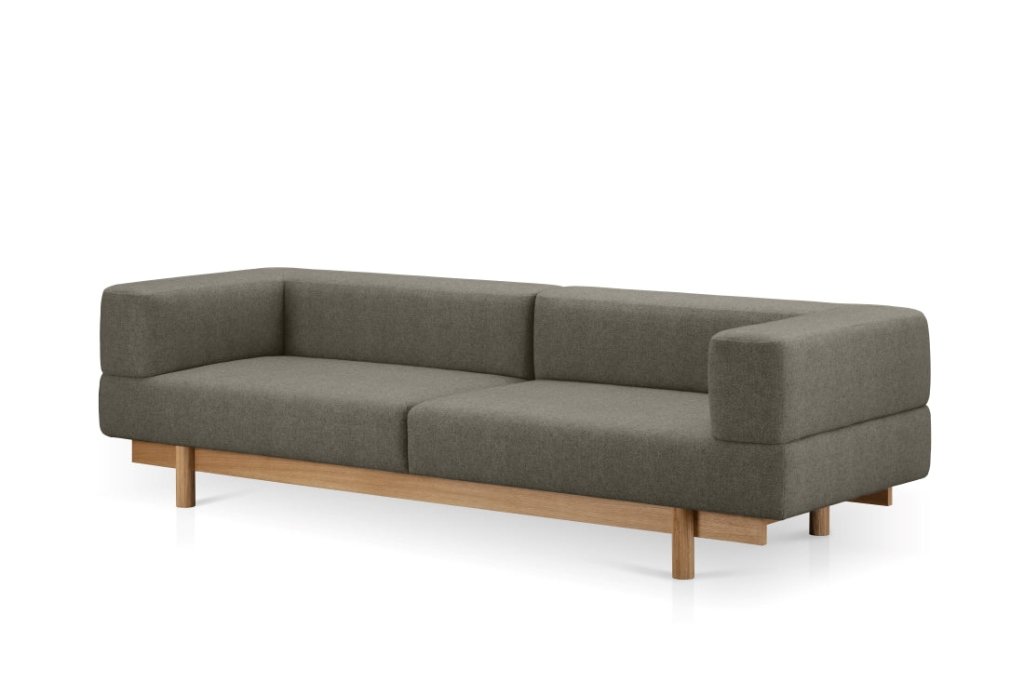 Dreisitzer-Sofa ALCHEMIST Camira grau des litauischen Herstellers Emko