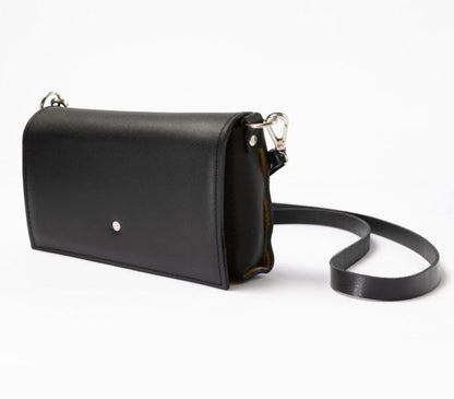 Handtasche KORA aus Leder mit Trageriemen, Hersteller: Pykok