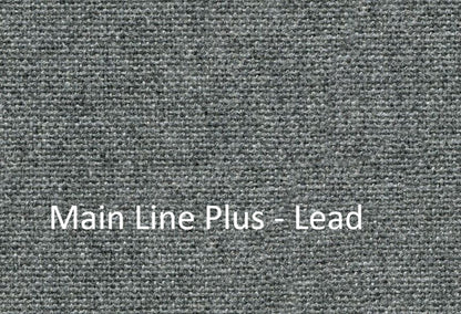 Stoff Main Line Plus Farbe Lead für Sitzpolster