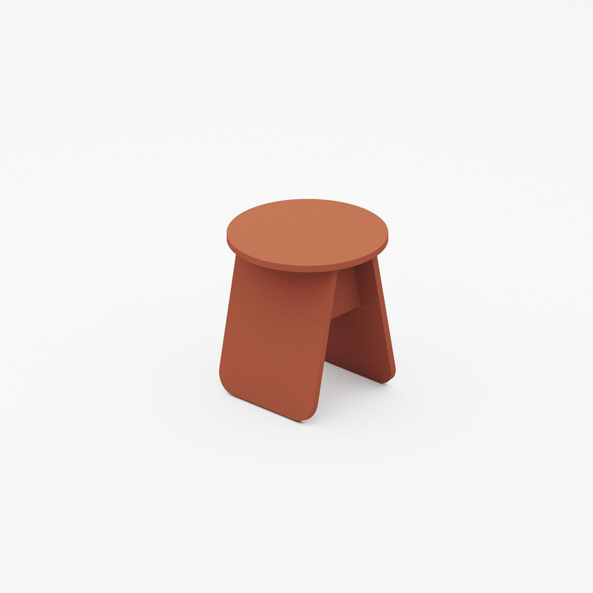 Beistelltisch MOMOKO: Klein/rund Terracotta im skandinavischem Design, japanisch inspiriert vom litauischen Hersteller Emko