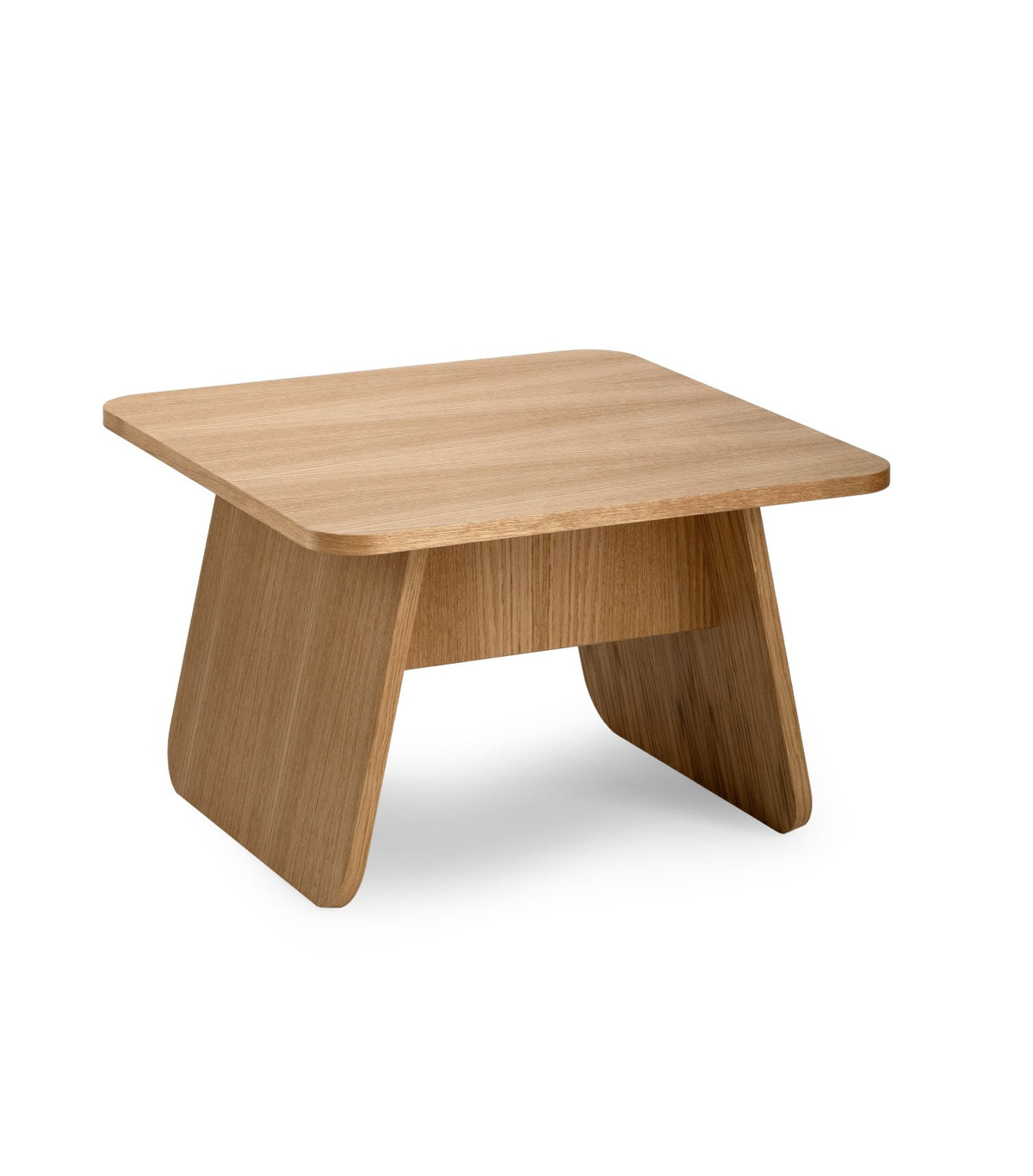 Beistelltisch MOMOKO: Groß/eckig Eichenfurnier im skandinavischem Design, japanisch inspiriert vom litauischen Hersteller Emko