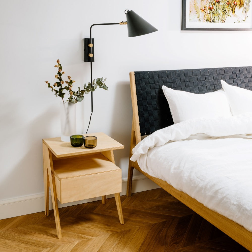 Nachttisch HUH vom Hersteller Radis -skandinavische Möbel Schlafzimmer 