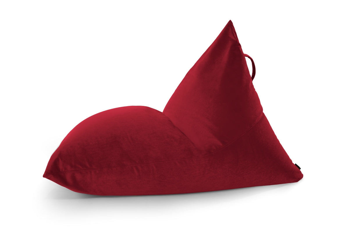 XXL-Sitzsack RAZZMATAZZ mit Stoff Barcelona Bordeaux; Hersteller: Slowdown