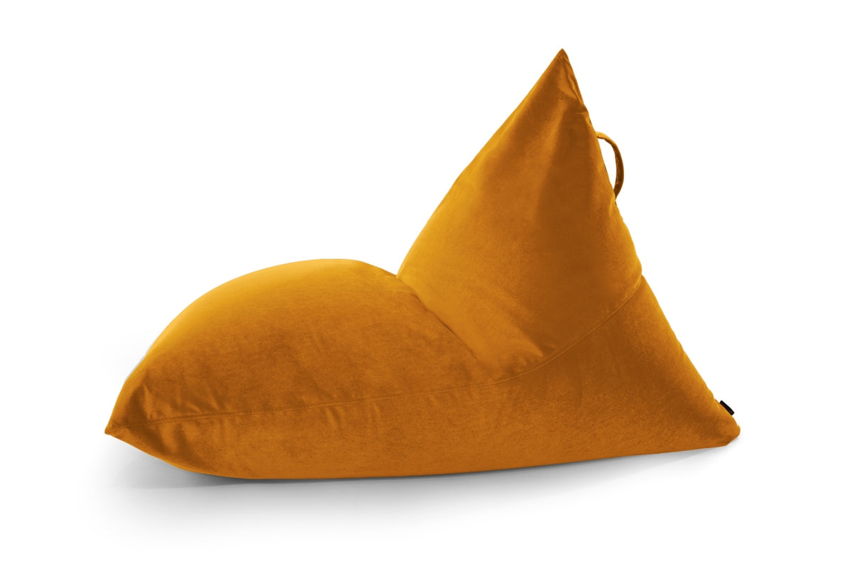 XXL-Sitzsack RAZZMATAZZ mit Stoff Barcelona Mustard; Hersteller: Slowdown