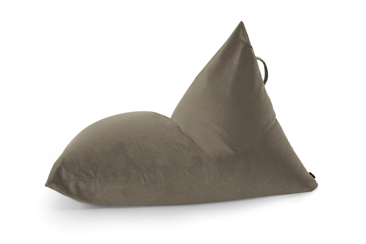 XXL-Sitzsack RAZZMATAZZ mit Stoff Barcelona Taupe; Hersteller: Slowdown