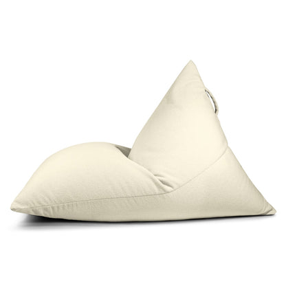 XXL-Sitzsack RAZZMATAZZ mit Stoff Teddy Cream; Hersteller: Slowdown