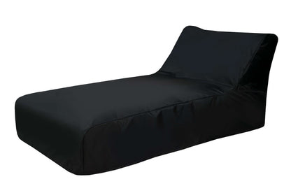 Schutzhülle aus 100% Polyester schwarz für Outdoor-Sitzsack SUNBED 90 von Slowdown 