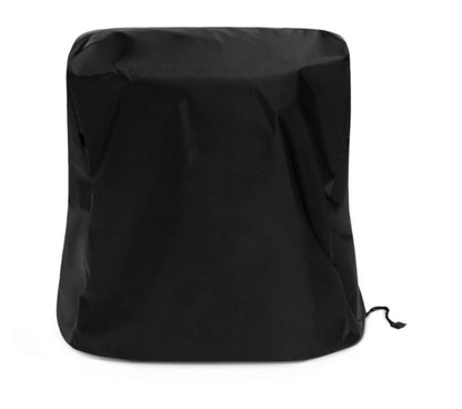 Rückansicht von Schutzhülle aus 100% Polyester schwarz für Outdoor-Sitzsack SUNBED 90 von Slowdown