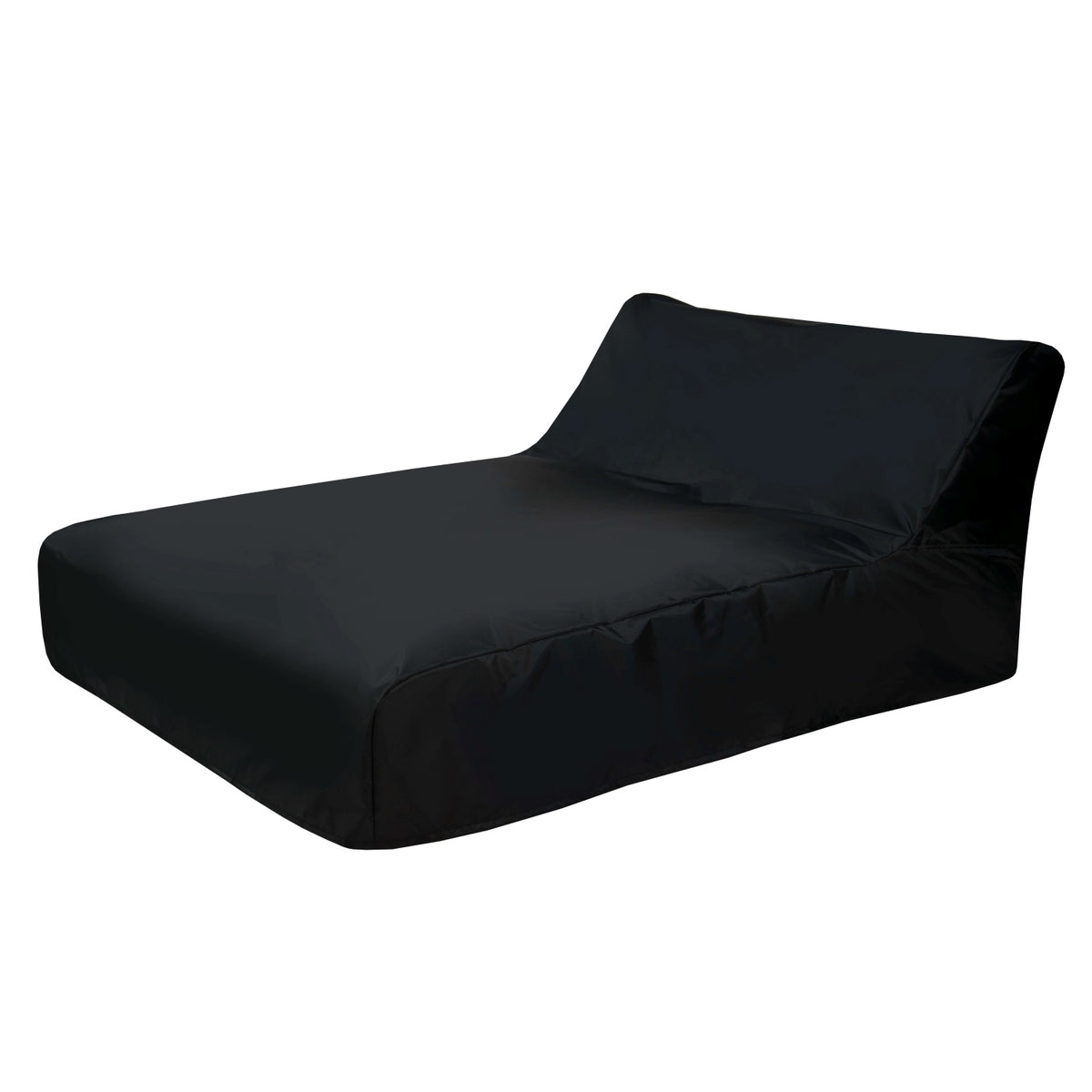 Schutzhülle aus 100% Polyester schwarz für Outdoor-Sitzsack SUNBED SOFA von Slowdown