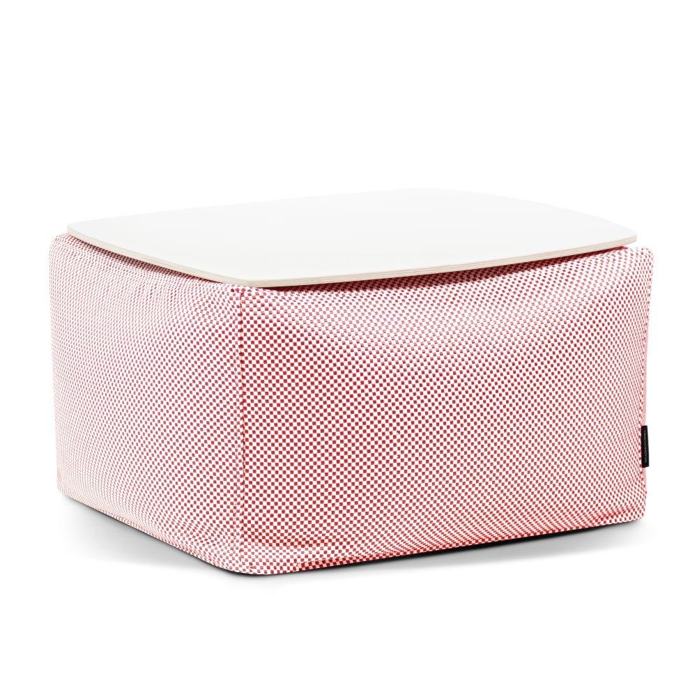 Sitzsack-Beistelltisch SOFT TABLE Capri Dunkelrot, Hersteller: Slowdown