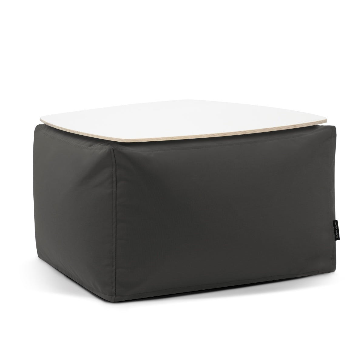 Sitzsack-Beistelltisch SOFT TABLE Colorin Dunkelgrau, Hersteller: Slowdown