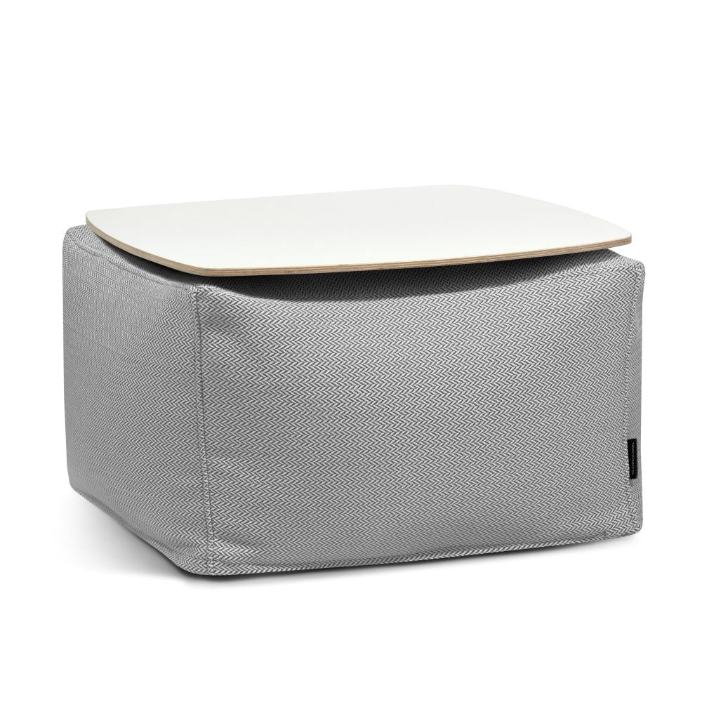 Sitzsack-Beistelltisch SOFT TABLE Canaria Grau, Hersteller: Slowdown