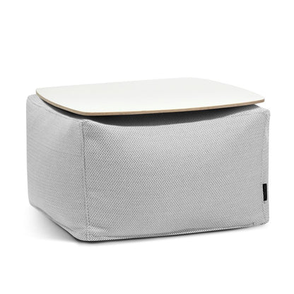 Sitzsack-Beistelltisch SOFT TABLE Canaria Hellgrau, Hersteller: Slowdown