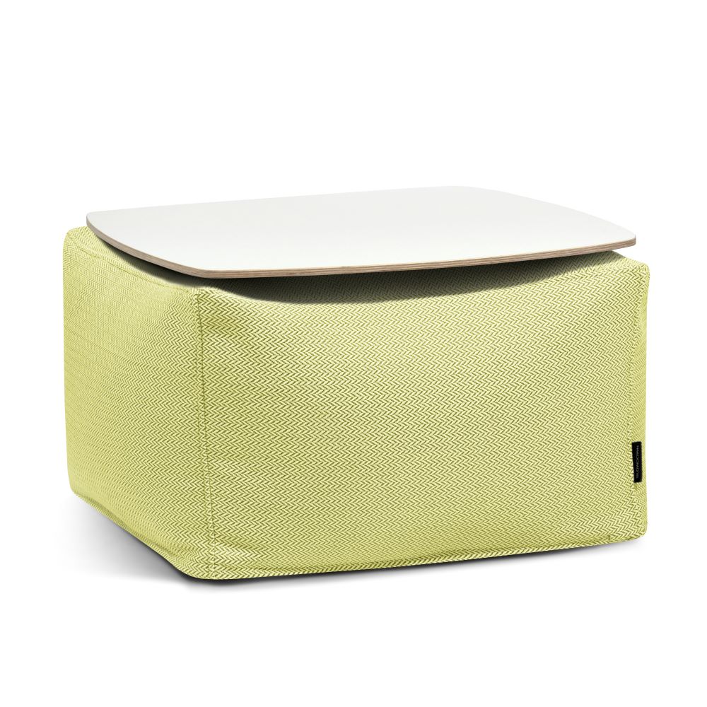 Sitzsack-Beistelltisch SOFT TABLE Canaria Lime, Hersteller: Slowdown
