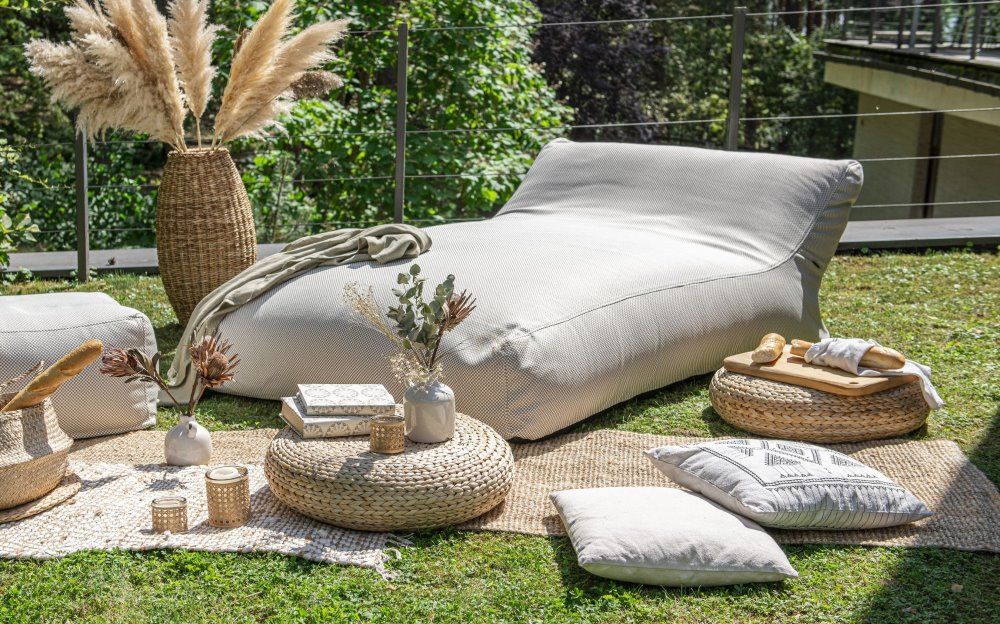 Sitzsack XXL vom litauischen Hersteller Slowdown: Das Modell Sofa Sunbed