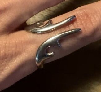 Antler Ring groß - noor disain