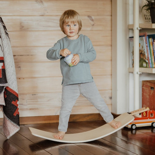 Balance Board VIGO aus Sperrholz des lettischen Herstellers leg&go