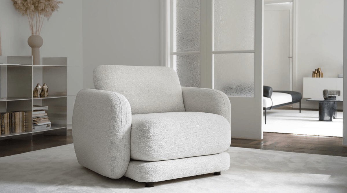 Sessel BOHO – weicher Lounge-Sessel im skandinavischen Design