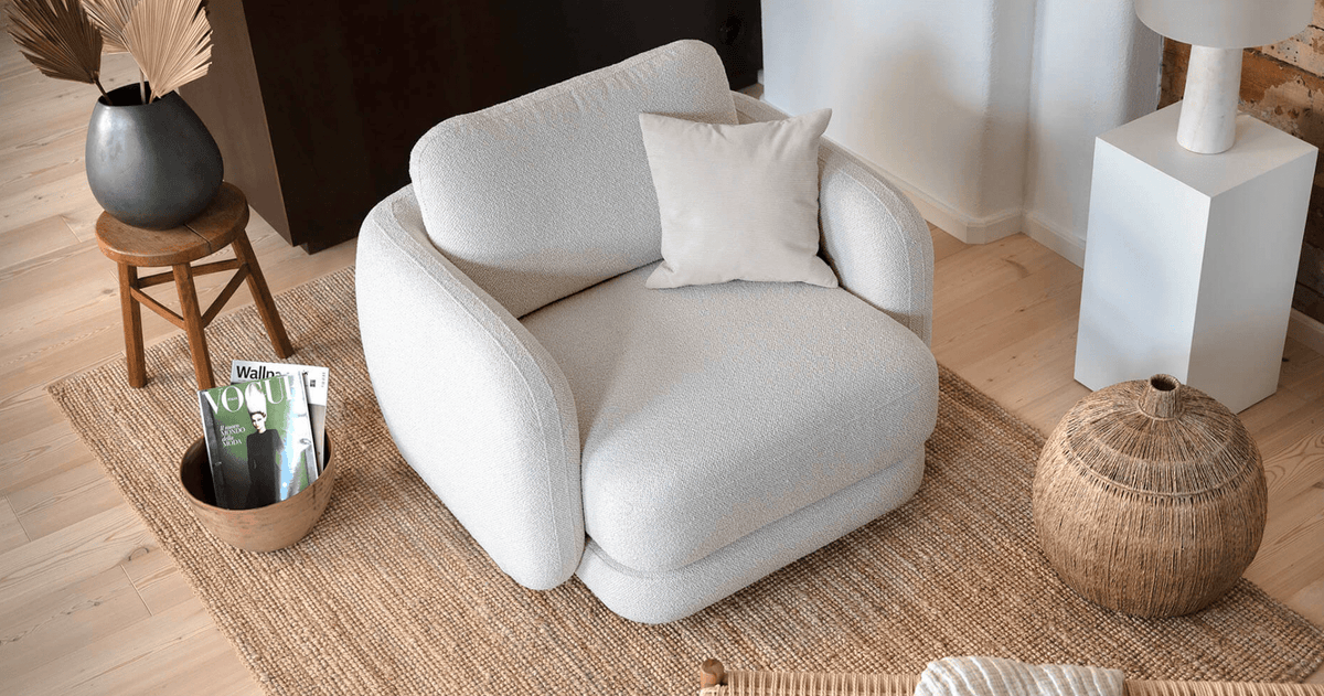 Sessel BOHO – weicher Lounge-Sessel im skandinavischen Design