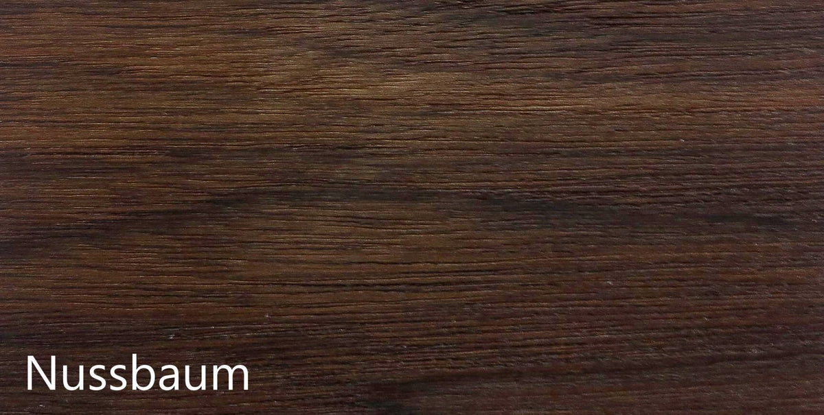 Produktmuster Holz Nussbaum für Massivholzmöbel des lettischen Herstellers Mint Furniture