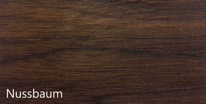 Produktmuster Holz Nussbaum für Massivholzmöbel des lettischen Herstellers Mint Furniture
