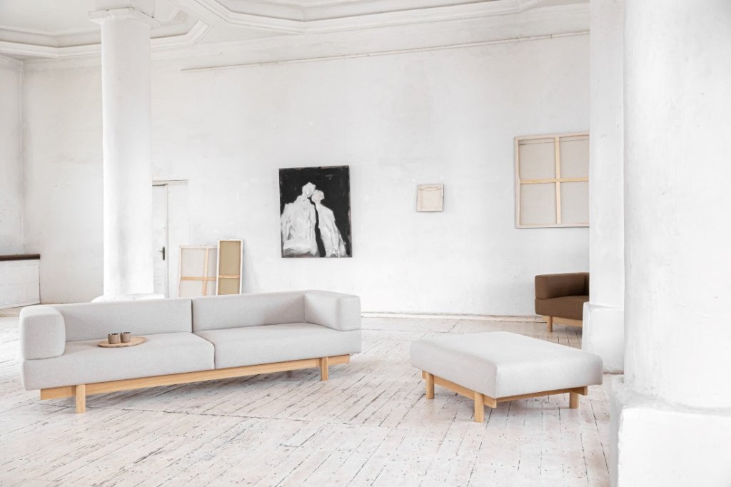 Dreisitzer-Sofa ALCHEMIST des litauischen Herstellers Emko