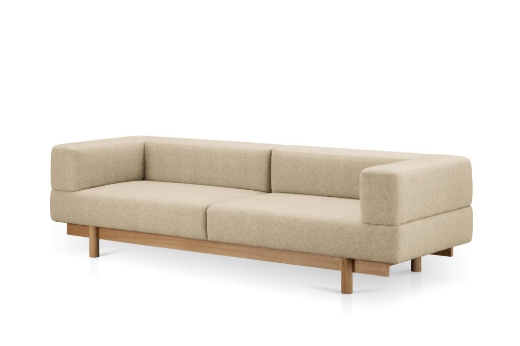 Dreisitzer-Sofa ALCHEMIST Camira beige des litauischen Herstellers Emko