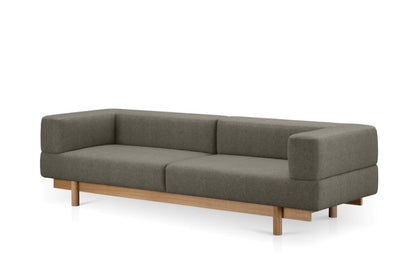Dreisitzer-Sofa ALCHEMIST Camira grau des litauischen Herstellers Emko