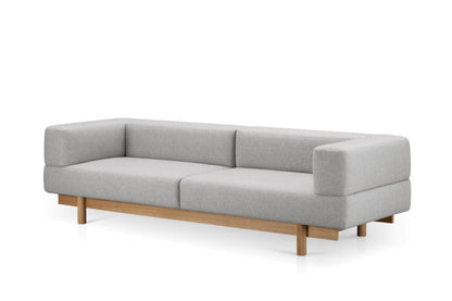 Dreisitzer-Sofa ALCHEMIST Audejas grau des litauischen Herstellers Emko