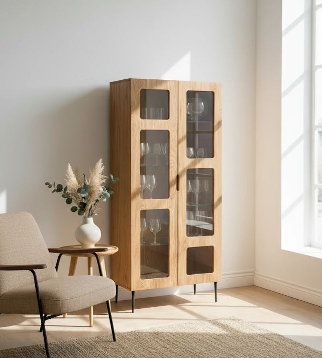 Esszimmer-Vitrine NOBLE groß des estnischen Herstellers Radis