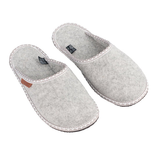 Filzpantoffeln HALLA - natur - noor disain