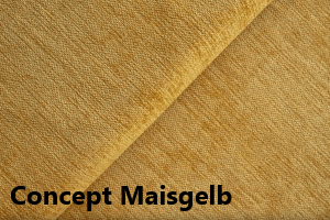 Stoff Concept Maisgelb für Polstermöbel des estnischen Möbelherstellers Tarmeko