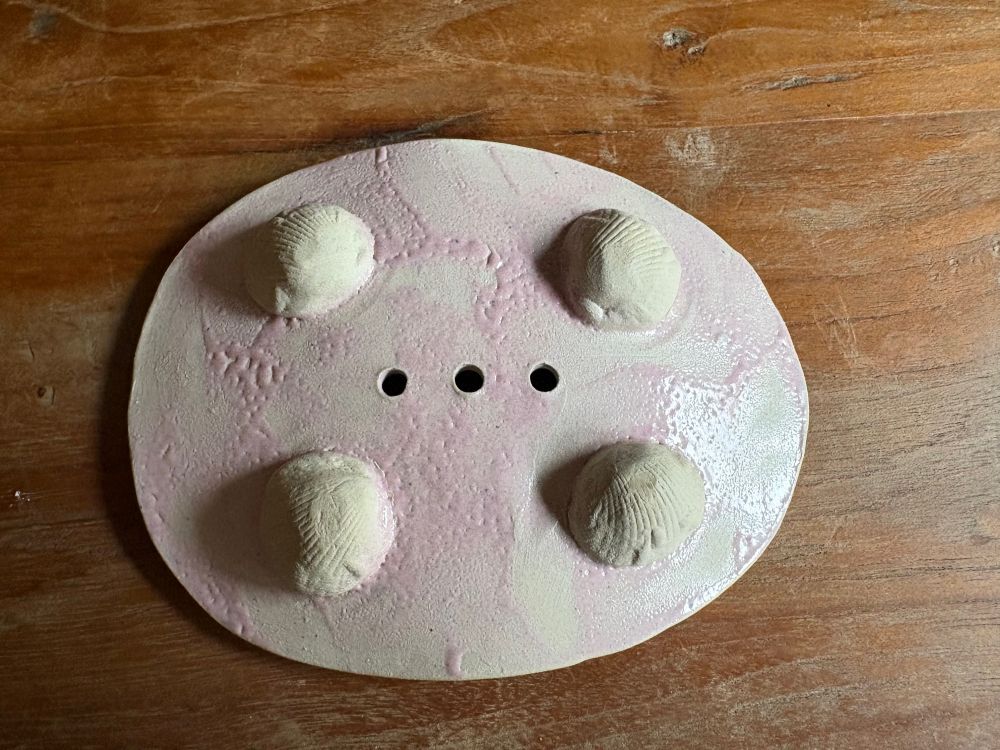 Handgefertigte Seifenschalen im skandinavischen Design