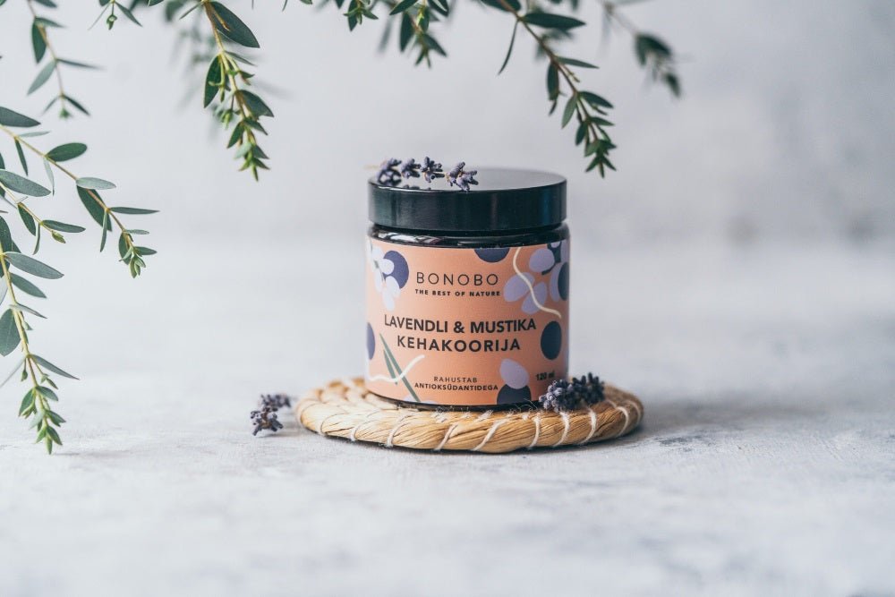 Körperpeeling-Geschenkbox "Piece of Heaven" des estnischen Naturkosmetikherstellers Bonobo