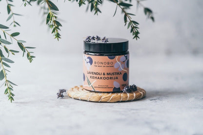 Körperpeeling-Geschenkbox "Piece of Heaven" des estnischen Naturkosmetikherstellers Bonobo