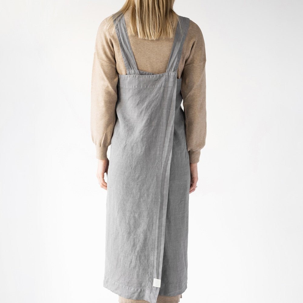 Leinenschürze PINAFORE in japanischem Stil - noor disain