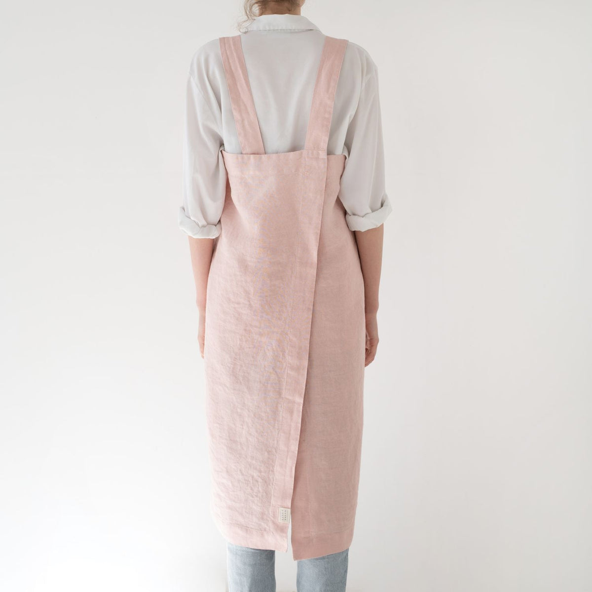Leinenschürze PINAFORE in japanischem Stil - noor disain