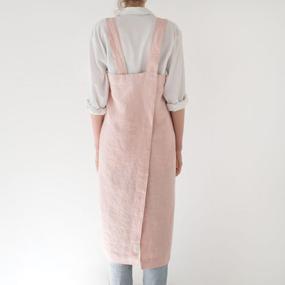 Leinenschürze PINAFORE in japanischem Stil - noor disain