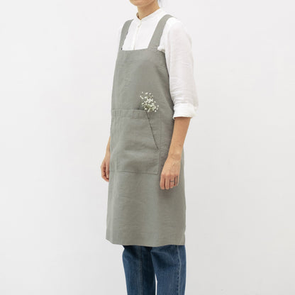 Leinenschürze PINAFORE in japanischem Stil - noor disain