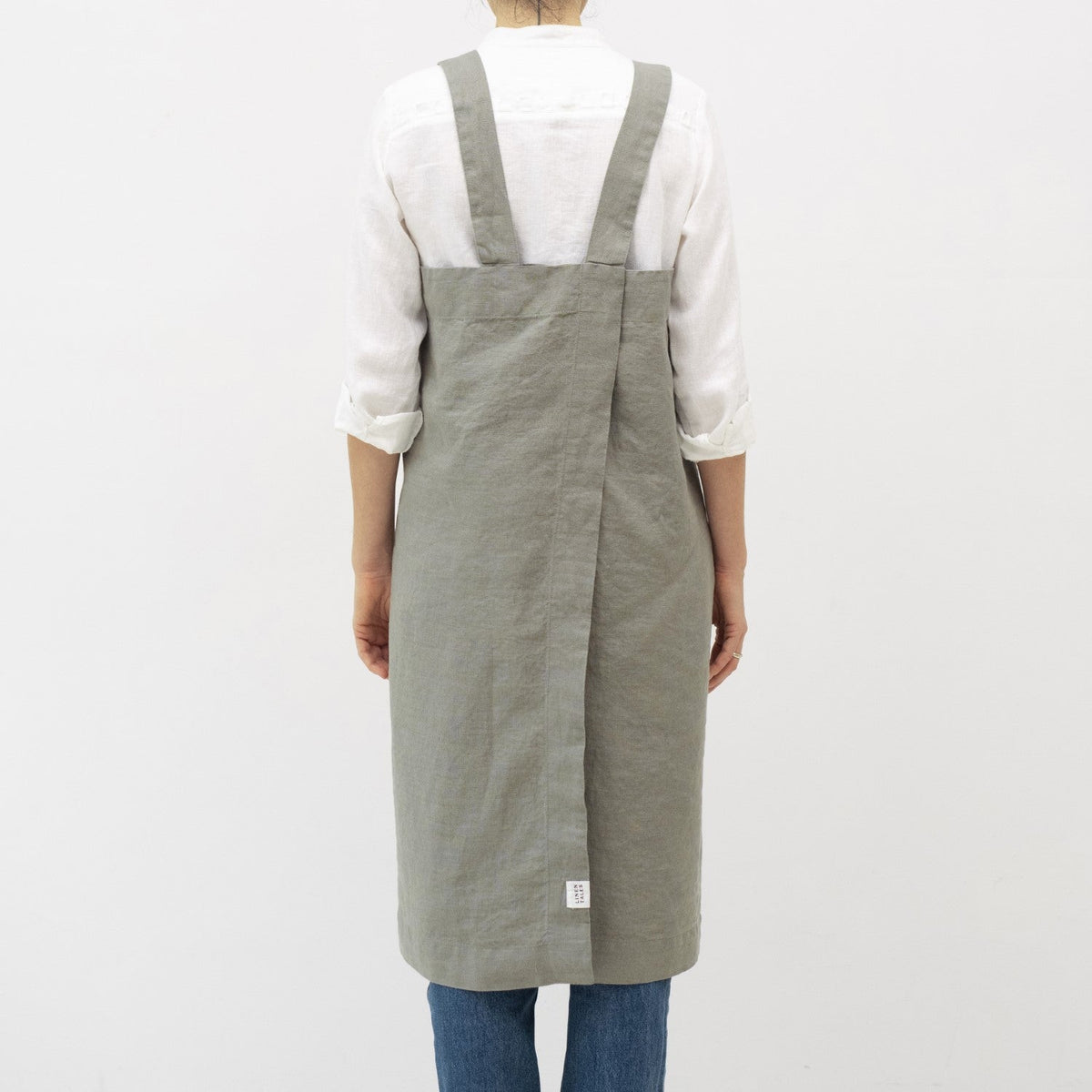 Leinenschürze PINAFORE in japanischem Stil - noor disain