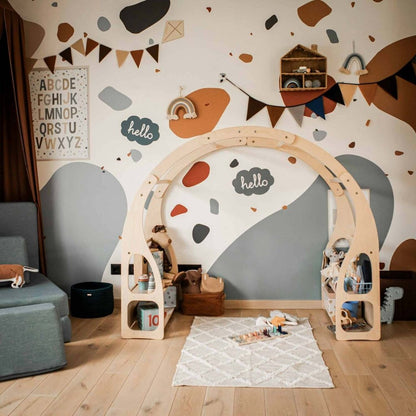 Montessori Spielbogen im skandinavischen Design des lettischen Herstellers Montessori House Bed