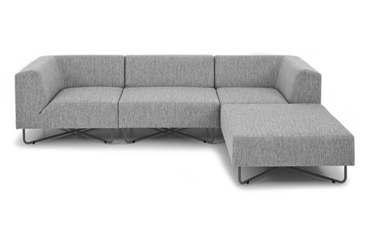 Outdoor - Sofa MOOD 270 mit einer Ottomane - noor disain