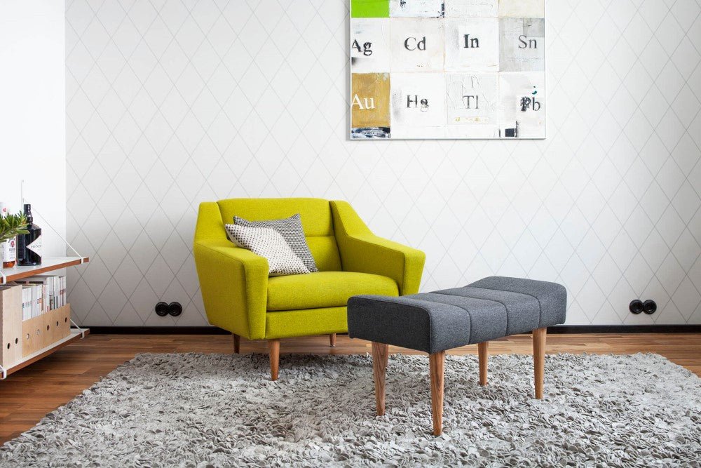 Polsterhocker FREY in skandinavischem Design von Oot-Oot
