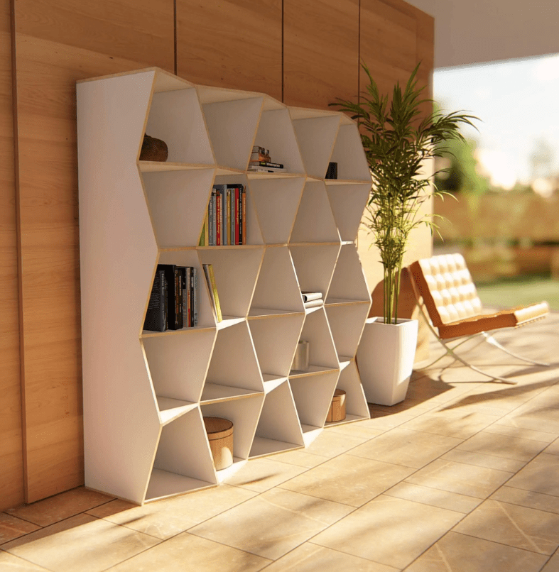 Regal MESH von Radis | Waben-Design & Retro-Look