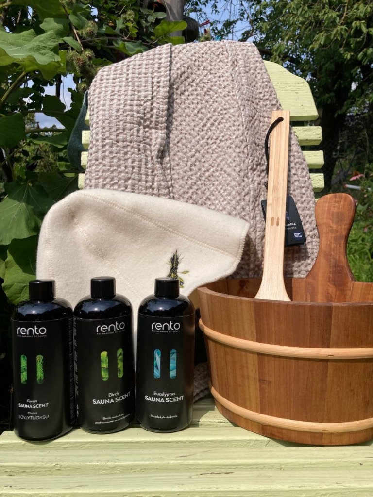 Saunadüfte BIRCH, EUKALYPTUS, FOREST✅ Saunazubehör ✅ vegan ✅ aus ätherischen Ölen ✅ frischer natürlicher Duft nach jungen Birkenblättern ✅ Rento / Finnland 
