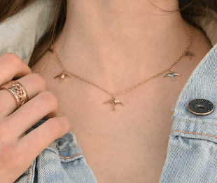 SCHWALBEN - Freiheits - Kette - noor disain