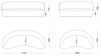 Sofa NAïVE - noor disain