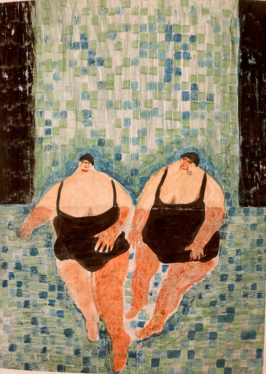 The Swimmer - noor disain